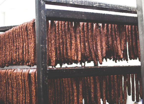 smoking meat